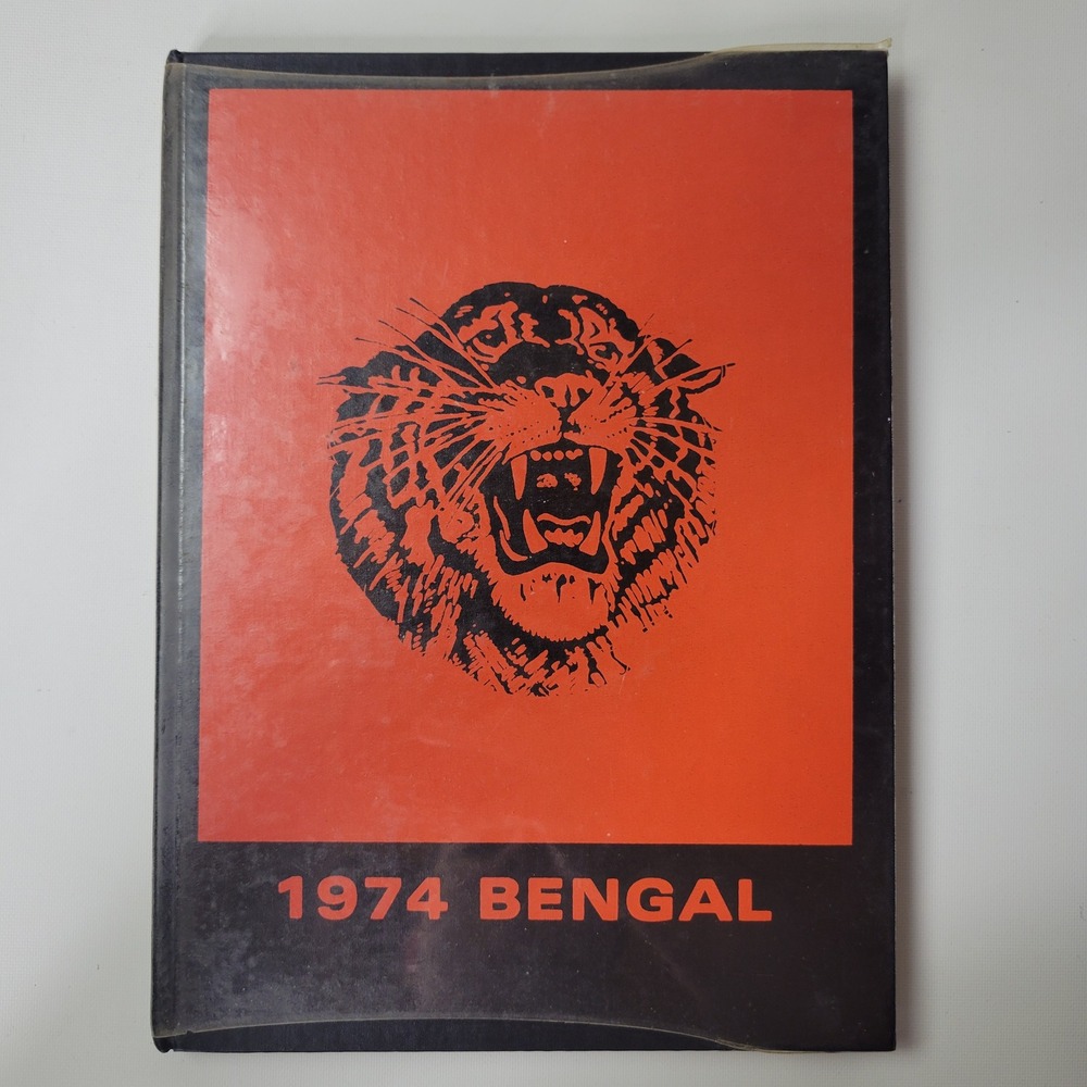 Vintage 1974 The Rayen School Yearbook Youngstown Ohio The Bengal Tiger